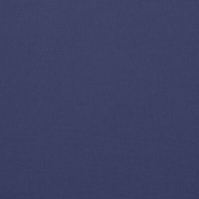 vidaXL Cuscino per Pallet Blu Marino 70x70x12 cm in Tessuto