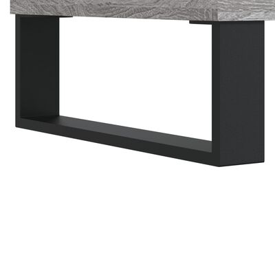 vidaXL Tavolino da Salotto Grigio Sonoma 50x46x35 cm Legno Multistrato