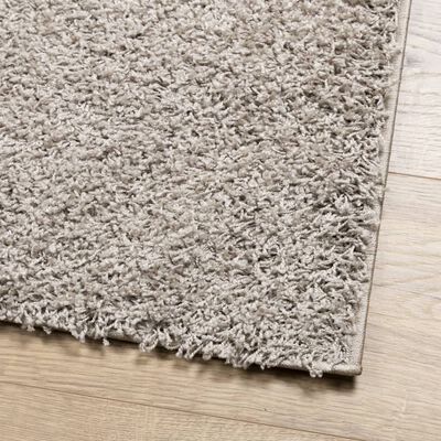 vidaXL Tappeto Shaggy PAMPLONA a Pelo Lungo Moderno Beige 160x230 cm