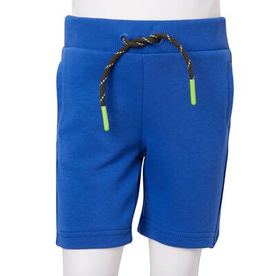 Pantaloncini per Bambini con Coulisse Blu 140