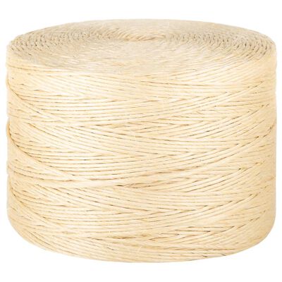 vidaXL Corda in Sisal 100% 3 mm 400 m