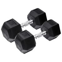 Orange Gym Manubri Esagonali 2 x 4 kg Neri