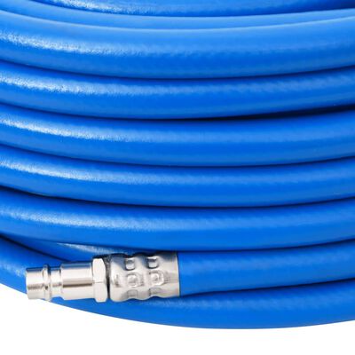 vidaXL Tubo d'Aria Blu 0,6" 5 m in PVC