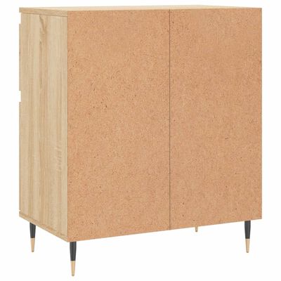 vidaXL Credenza Rovere Sonoma 60x35x70 cm in Legno Multistrato