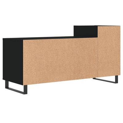 vidaXL Mobile Porta TV Nero 100x35x55 cm in Legno Multistrato