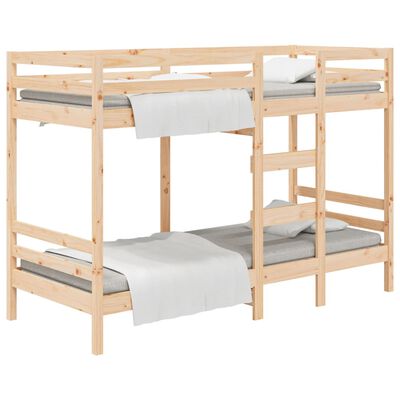 vidaXL Letto a Castello senza Materasso 90x190 cm Legno di Pino