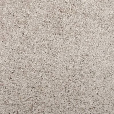 vidaXL Tappeto Shaggy PAMPLONA a Pelo Lungo Moderno Beige 100x200 cm