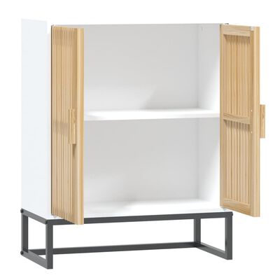 vidaXL Credenza Bianca 60x30x75 cm in Legno Multistrato