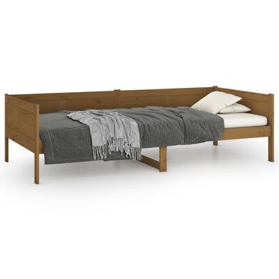 vidaXL Dormeuse Ambra in Legno Massello di Pino 80x200 cm