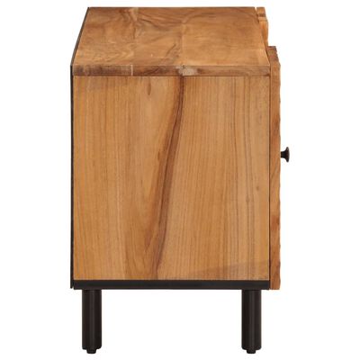 vidaXL Mobile Porta TV 105x33x46 cm in Legno Massello di Acacia