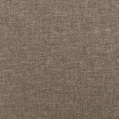 vidaXL Materasso a Molle Grigio Tortora 90x190x20 cm in Tessuto