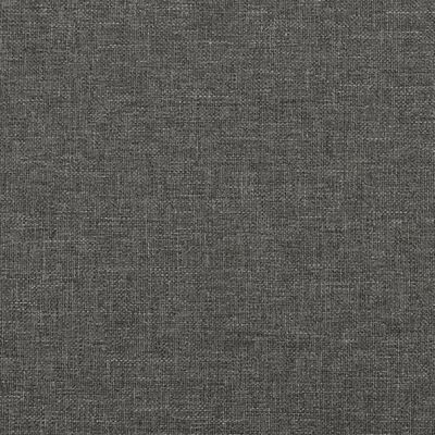 vidaXL Testiera 2 pz Grigio Scuro 90x5x78/88 cm in Tessuto