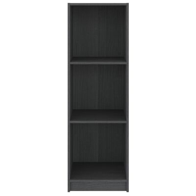 vidaXL Libreria/Divisorio Grigio 36x33x110 cm Legno Massello di Pino