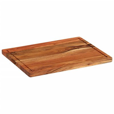 vidaXL Tagliere 50x38x2,5 cm in Legno Massello di Acacia