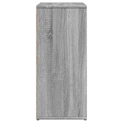 vidaXL Credenze 2 pz Grigio Sonoma 60x31x70 cm in Legno Multistrato