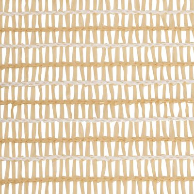 vidaXL Rete per Privacy Beige 1,5x25 m in HDPE 150 g/m²