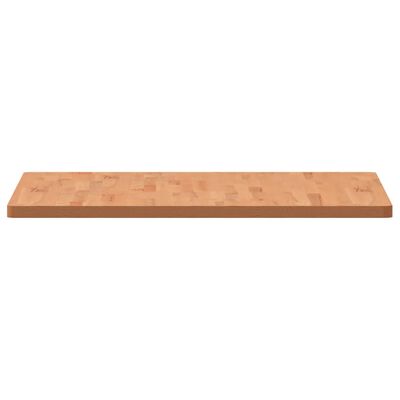 vidaXL Piano per Tavolo 80x80x2,5 cm Quadrato Legno Massello di Faggio