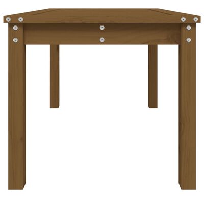 vidaXL Tavolo da Giardino Ambra 82,5x50,5x45 cm Legno Massello Pino