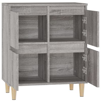 vidaXL Credenza Grigio Sonoma 60x35x70 cm in Legno Multistrato