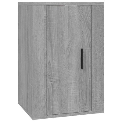 vidaXL Set di Mobili Porta TV 5 pz Grigio Sonoma in Legno Multistrato