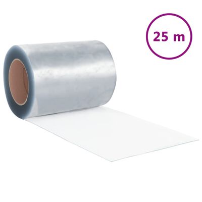 vidaXL Rotolo per Tenda a Strisce in PVC 3mm x 300mm 25 m