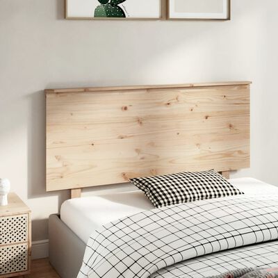 vidaXL Testiera per Letto 139x6x82,5 cm Legno Massello di Pino