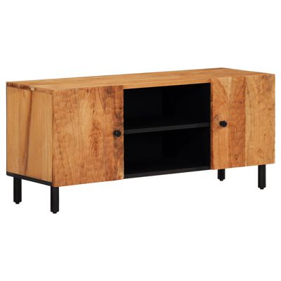 vidaXL Mobile Porta TV 105x33x46 cm in Legno Massello di Acacia