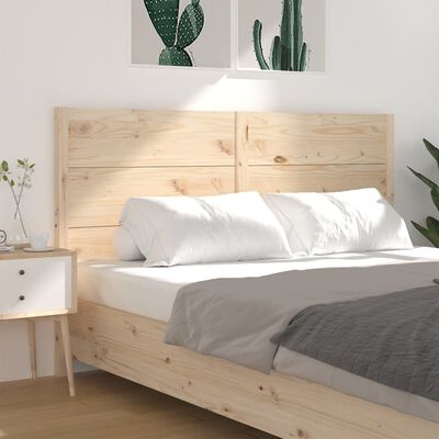 vidaXL Testiera per Letto 141x4x100 cm in Legno Massello di Pino