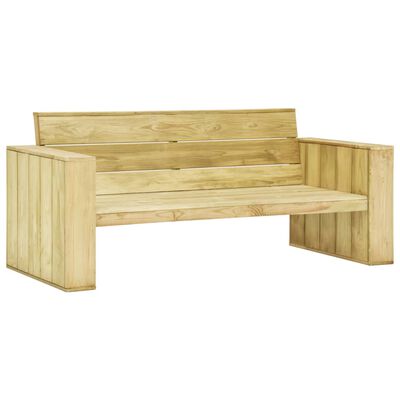 vidaXL Panchina da Giardino 179 cm in Legno di Pino Impregnato