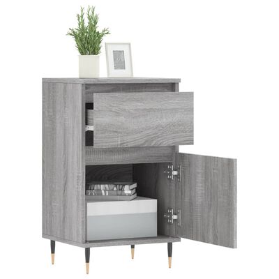 vidaXL Credenza Grigio Sonoma 40x35x70 cm in Legno Multistrato