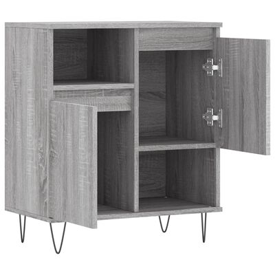 vidaXL Credenza Grigio Sonoma 60x35x70 cm in Legno Multistrato