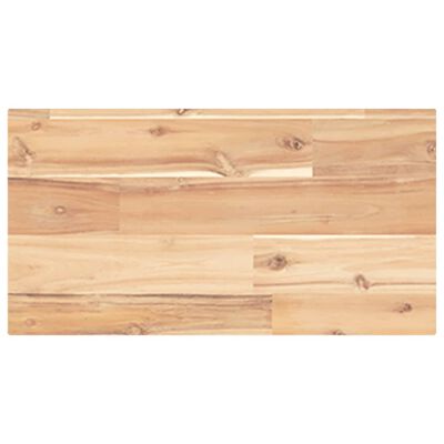 vidaXL Mensole da Parete 3 pz 60x20x2 cm Legno Acacia Non Trattato