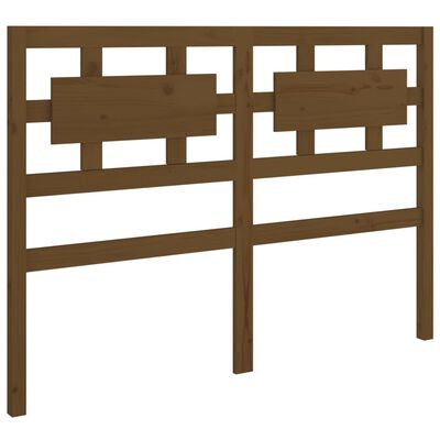 vidaXL Testiera per Letto ambra 205,5x4x100 cm Legno Massello di Pino