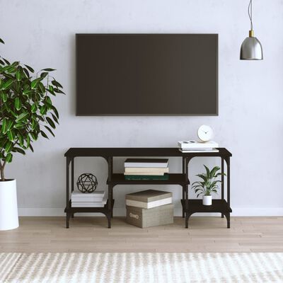 vidaXL Mobile Porta TV Nero 102x35x45,5 cm in Legno Multistrato