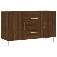 vidaXL Credenza Rovere Marrone 100x36x60 cm in Legno Multistrato