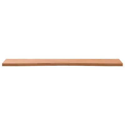 vidaXL Piano per Scrivania 110x(50-55)x2,5 cm Legno Massello di Faggio