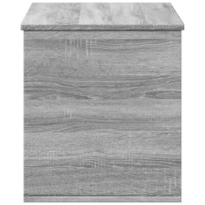 vidaXL Contenitore Grigio Sonoma 100x42x46 cm Legno Multistrato