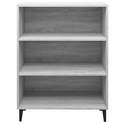 vidaXL Credenza Grigio Sonoma 69,5x32,5x90 cm in Legno Multistrato