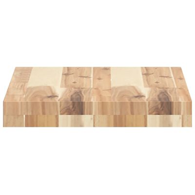 vidaXL Mensole da Parete 4 pz 60x30x4 cm Legno Acacia Non Trattato