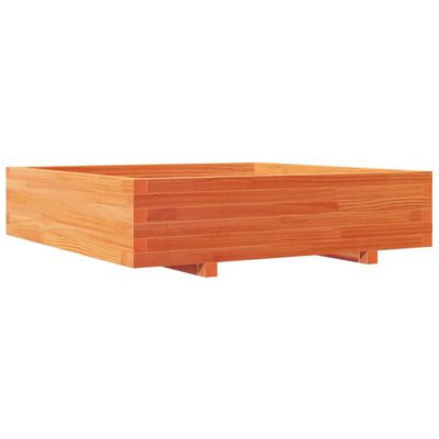 vidaXL Fioriera Giardino 100x100x26,5cm Legno Massello Pino