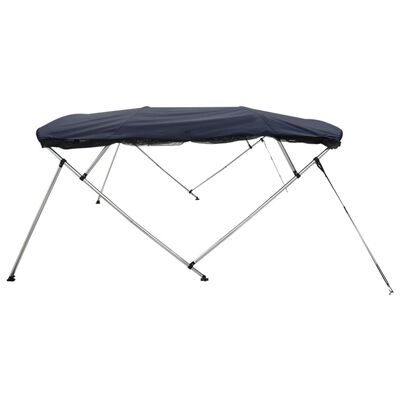 vidaXL Bimini Prua con Pareti Laterali Rete 4Archi 243x(200-213)x137cm