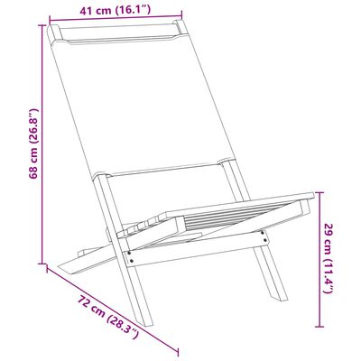 vidaXL Sedie Giardino 2pz Bianco Crema Legno Massello Acacia e Tessuto