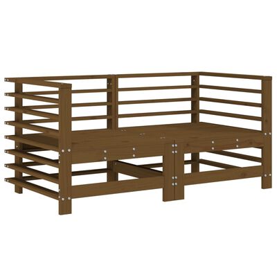 vidaXL Set Salotto da Giardino 6 pz ambra in Legno Massello di Pino