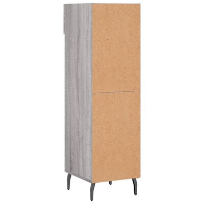 vidaXL Scarpiera Grigio Sonoma 30x35x105 cm in Legno Multistrato