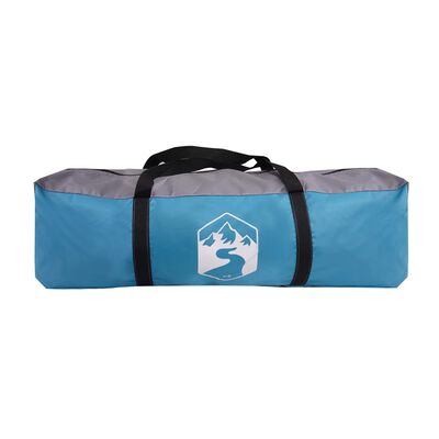 vidaXL Tenda da Campeggio da Auto per 4 Persone Blu Impermeabile