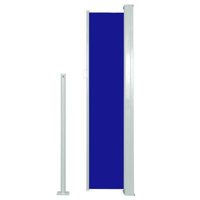 vidaXL Tenda Laterale Retrattile per Patio 140x300 cm Blu