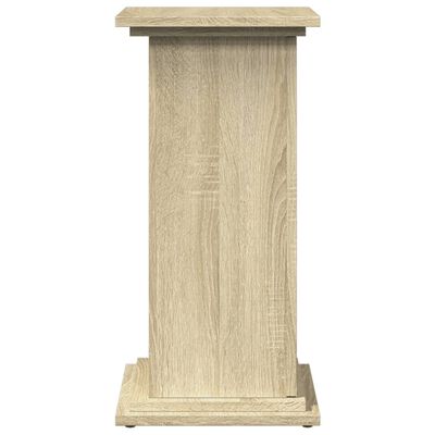 vidaXL Espositore con Portaoggetti Rovere Sonoma 31x30x60cm Truciolato