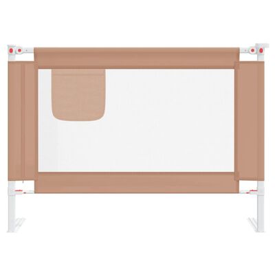 vidaXL Sponda Letto di Sicurezza per Bambini Talpa 90x25 cm in Tessuto