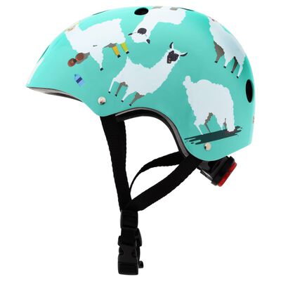 Mini Hornit Lids Casco da Bicicletta per Bambini Lazy Llama M