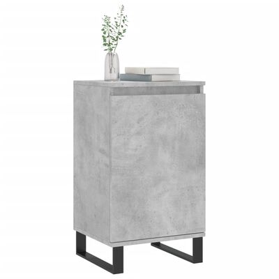 vidaXL Credenza Grigio Cemento 40x35x70 cm in Legno Multistrato